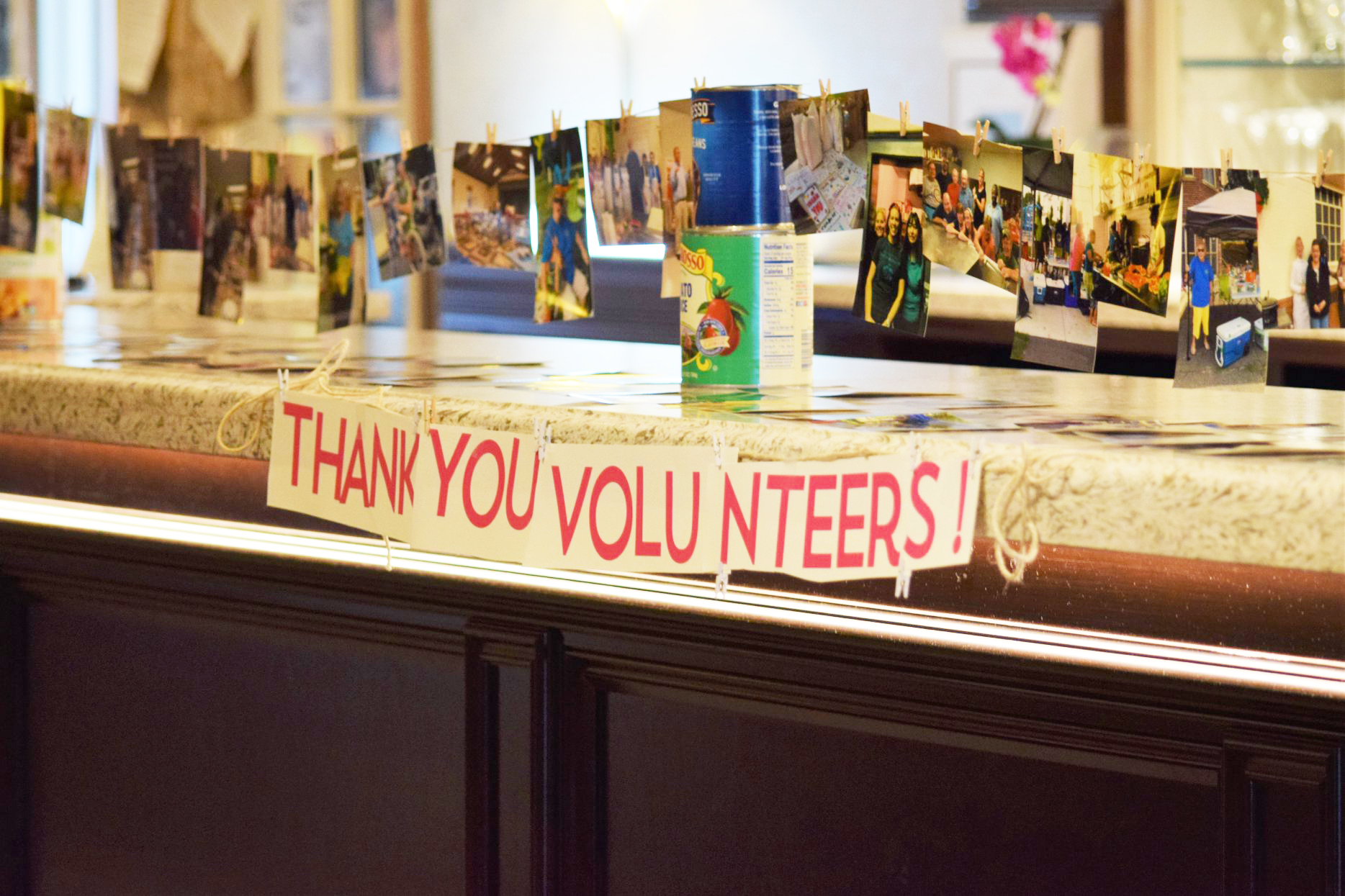 AAIC volunteers serving the community today